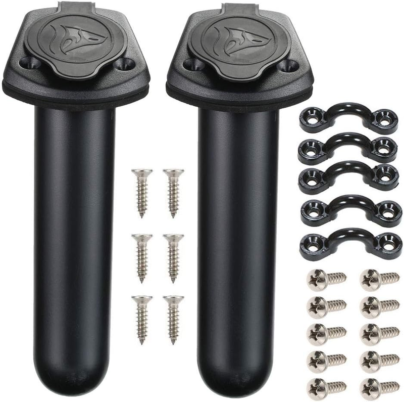 Fishing Rod Holder,  2 Pack Kayak Deck Flush Mount Fishing B