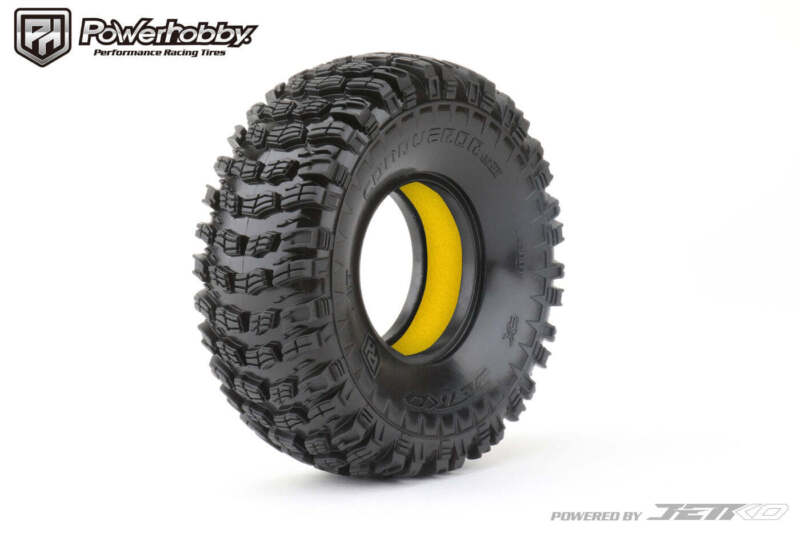 Powerhobby 1/10 1.9" Crawler Conqueror Tires Ultra Soft Yellow (2)