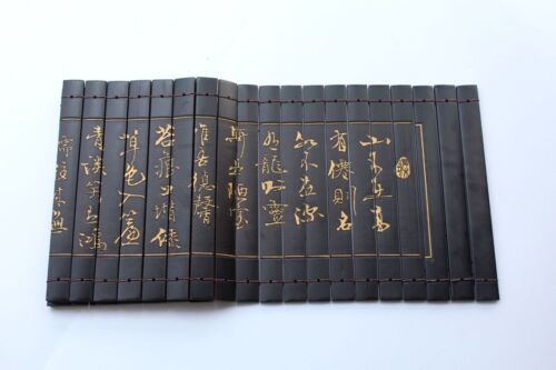 Chinese Classical Scroll Slips famous  poetry of " Loushiming" 80X20CM