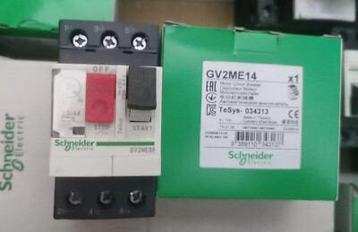 1PCS New origina GV2ME14 Schneider GV2-ME14 Motor circuit breaker  Fast delivery