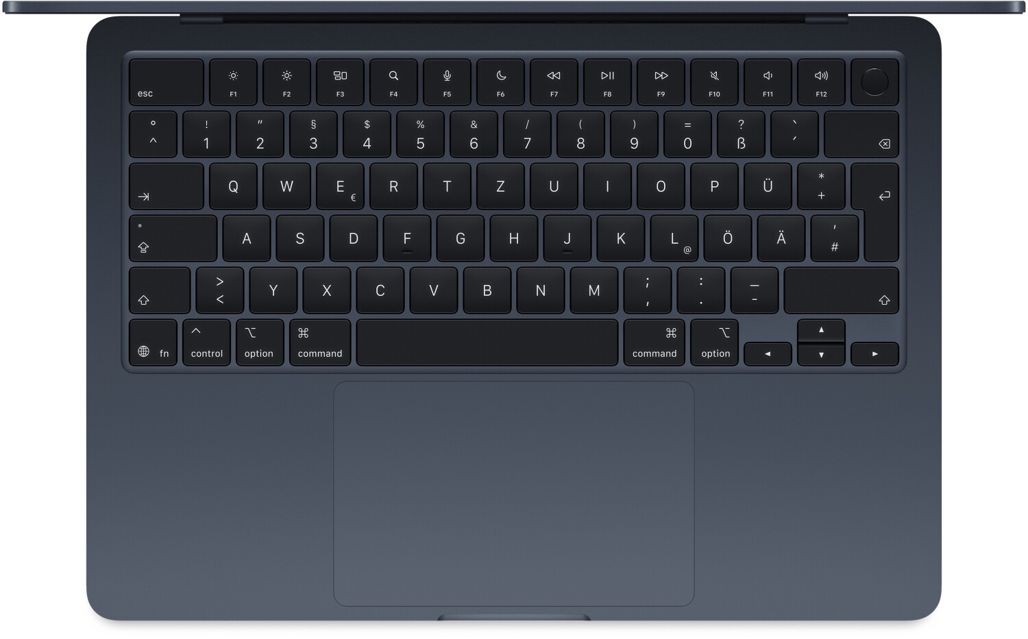 APPLE MacBook Air 13,6 Zoll 256 GB 16GB RAM Apple M4 MW123D/A Mitternacht B-Ware - Bild 2 von 3