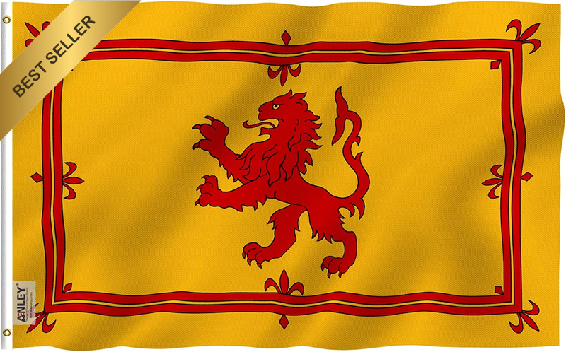 Fly Breeze 3X5 Foot Scotland Rampant Lion Flag - Vivid Color and UV Fade Resista