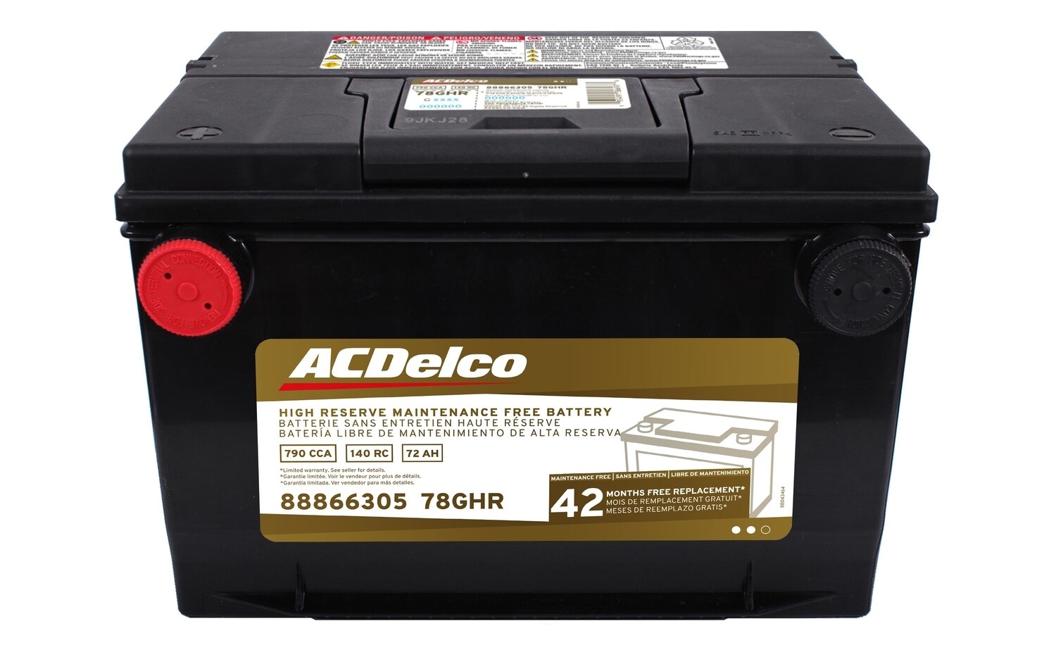 Vehicle Battery ACDelco 78GHR for sale online | eBay