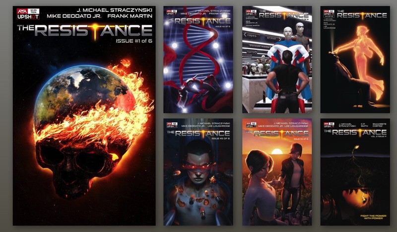 RESISTANCE [Vol 1] #1 2 3 4 5 6 SET [Vol 2] #1 NM J. Michael
