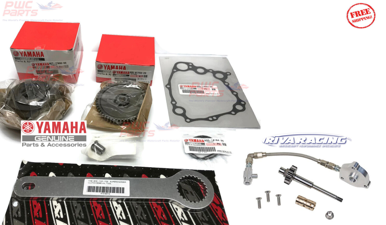 Yamaha FX-SHO FZR FZS SVHO ALL RIVA Supercharger Clutch Yamaha FX-SHO FZR FZS SVHO ALL RIVA Supercharger Clutch