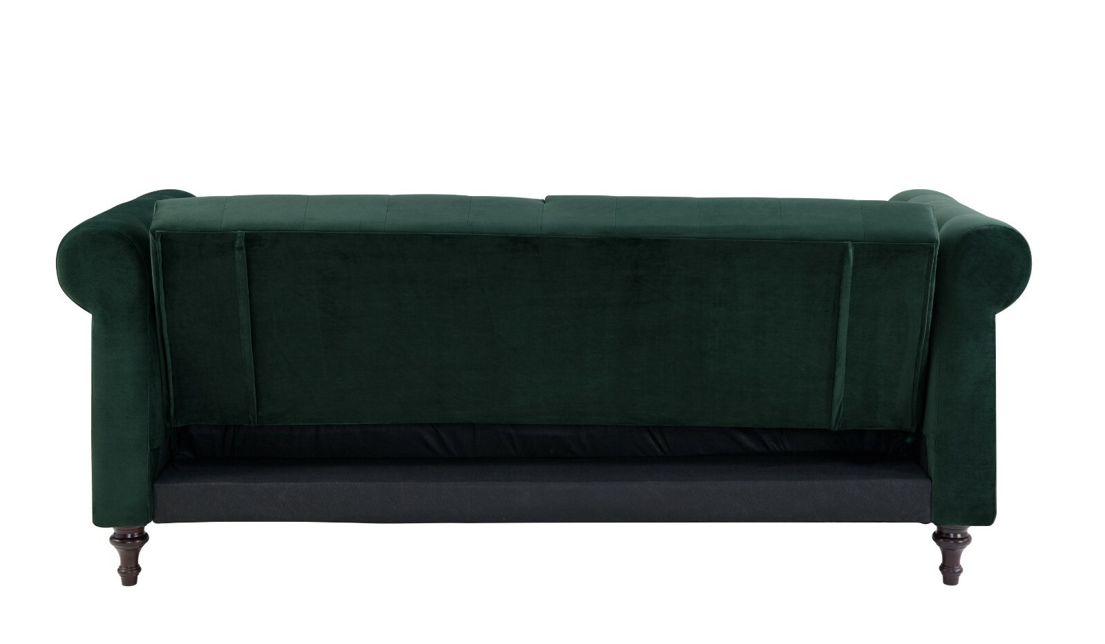 Velvet Sofa Bed Green Blue Grey Chesterfield Style 3 
