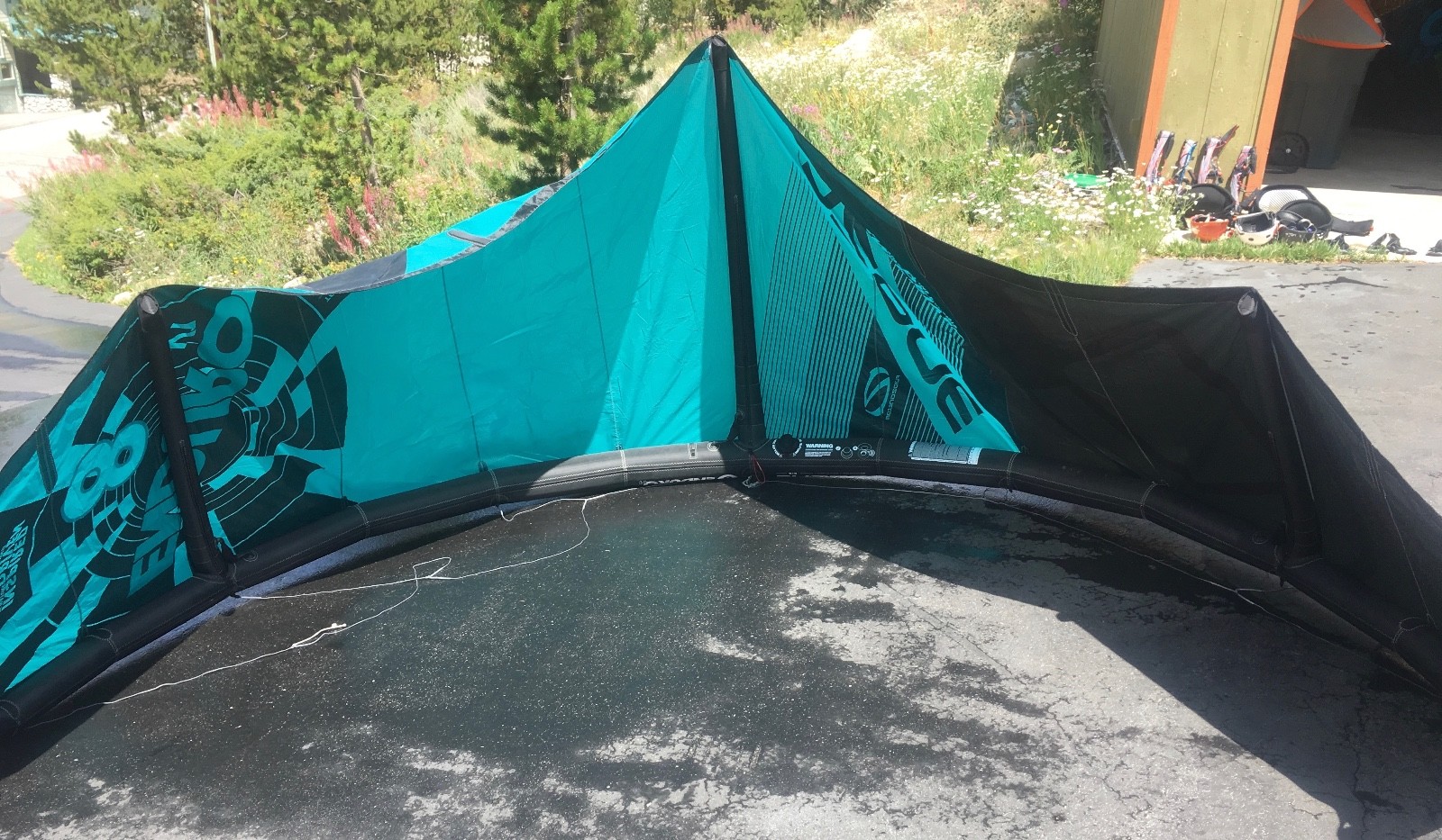 Ozone Enduro V4, 8 meter kite