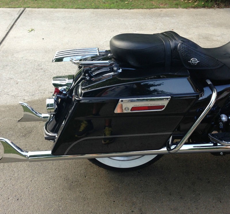 Chrome Detachable Stealth Luggage Rack For Harley Electra Street Glide 20092020 eBay