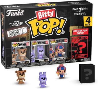 Funko Bitty POP Five Nights At Freddys FNAF Freddy and A Surprise Mystery Mi