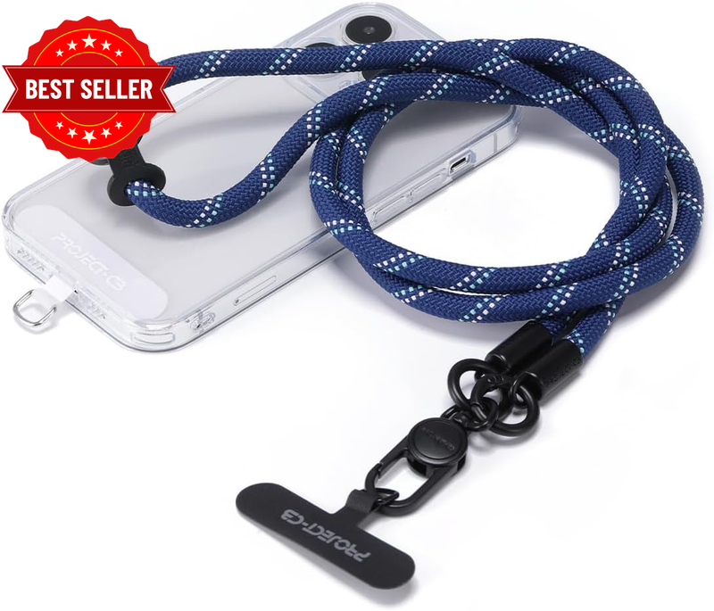 Cell Phone Lanyard ×1, Tether Tab ×2, Universal Adjustable Phone Strap, Crossbod