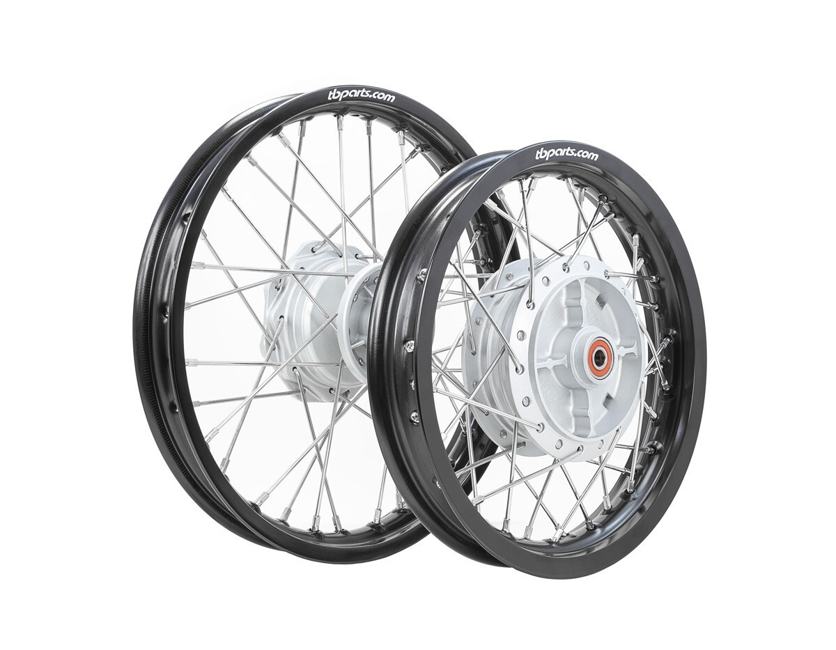 カワサキKLX110　前後　タイヤホイール Kawasaki KLX110 KLX 110 HD Upgraded Wheel Set - Aluminum