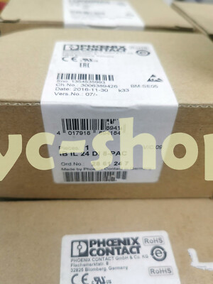 NEW PHOENIX 2861247 IB IL 24 DI 8-PAC Digital Quantization Module Fast Delivery
