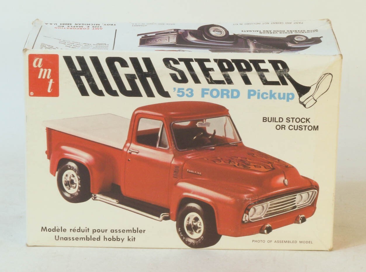 FORD PICK UP (1953) ミニカー AMT High Stepper '53 Ford Pickup 1:25 Scale | eBay