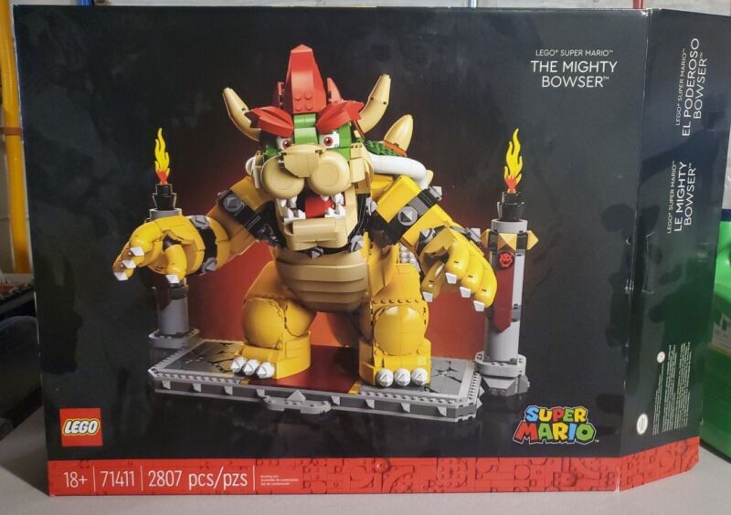 Lego Mighty Bowser 71411 EMPTY BOX ONLY