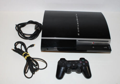 Sony PlayStation 3 Fat Console PS3 CECHG01 40GB (Not PS2 Compatible)  *TESTED*