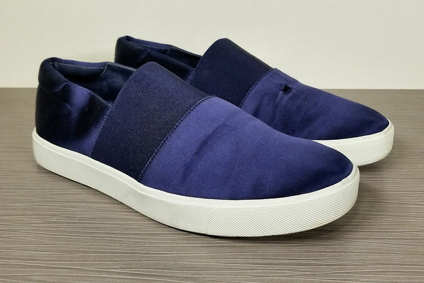 Vince Corbin Slip-on Sneaker, Navy Fabric, Womens Size 8 M / 38