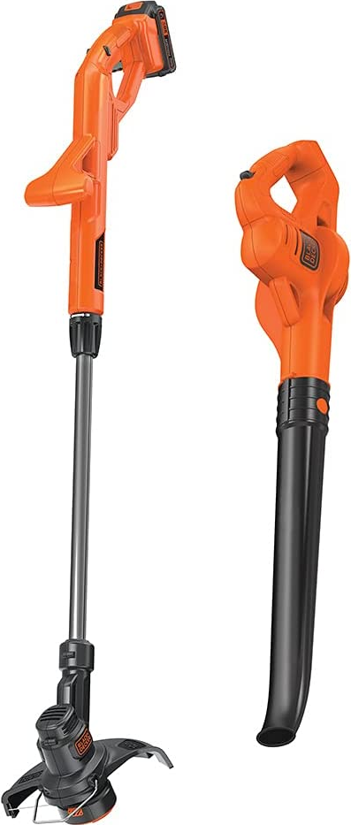 Powered Leaf Blower Combo Kit With Battery Charger Yard Tool