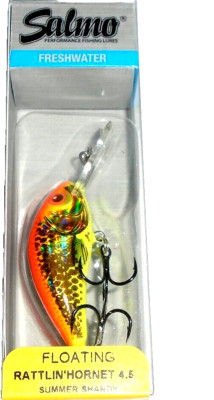 Salmo 4.5 F Rattlin' Hornet Crankbaits (Summer Shandy)