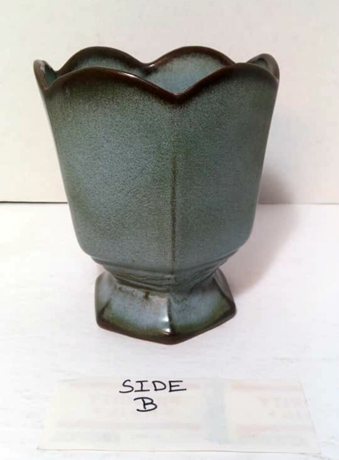 Frankoma Blue Planter