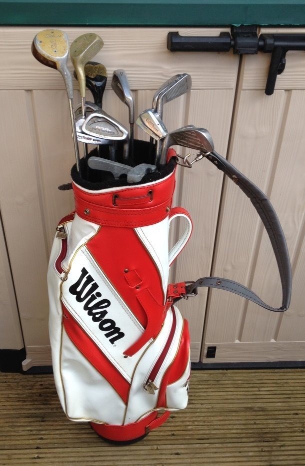 GOLF CLUB SET & WILSON GOLF BAG in Portsmouth, Hampshire Gumtree