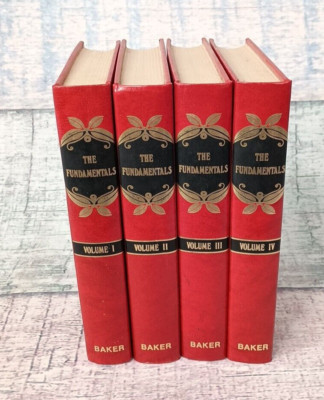 The Fundamentals: Testimony to Truth 4 Vol HC Set AC Dixon & RA Torrey - 1980
