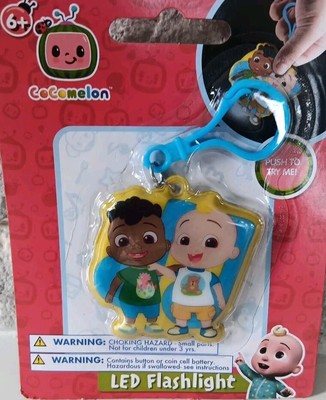 Cocomelon Childs Clip On Bright LED Flashlight