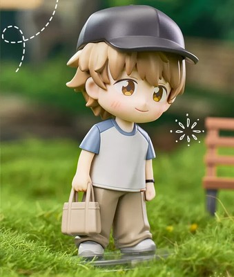 Authentic POP MART Gong skip and loafer Series Mini Figure Go for date Toy