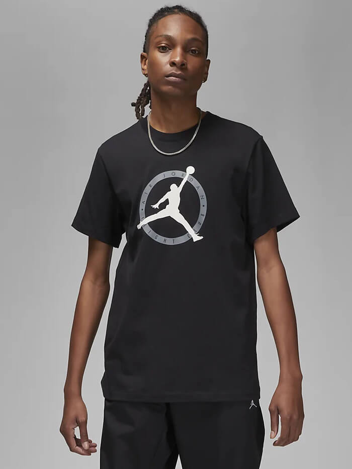 ★Nike Jordan Flight Club T-Shirt Tシャツ黒関税込★ NIKE Jordan Men's Air Jordan Flight Club T-Shirt (Black