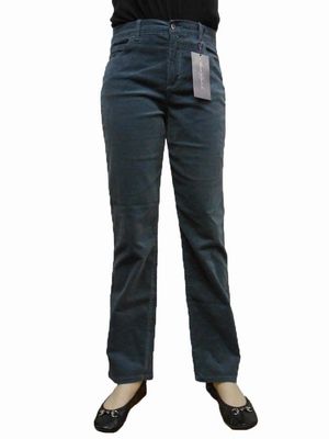 Gloria Vanderbilt Women's Amanda Classic Fit Tapered Leg Corduroys Slate Sunrise