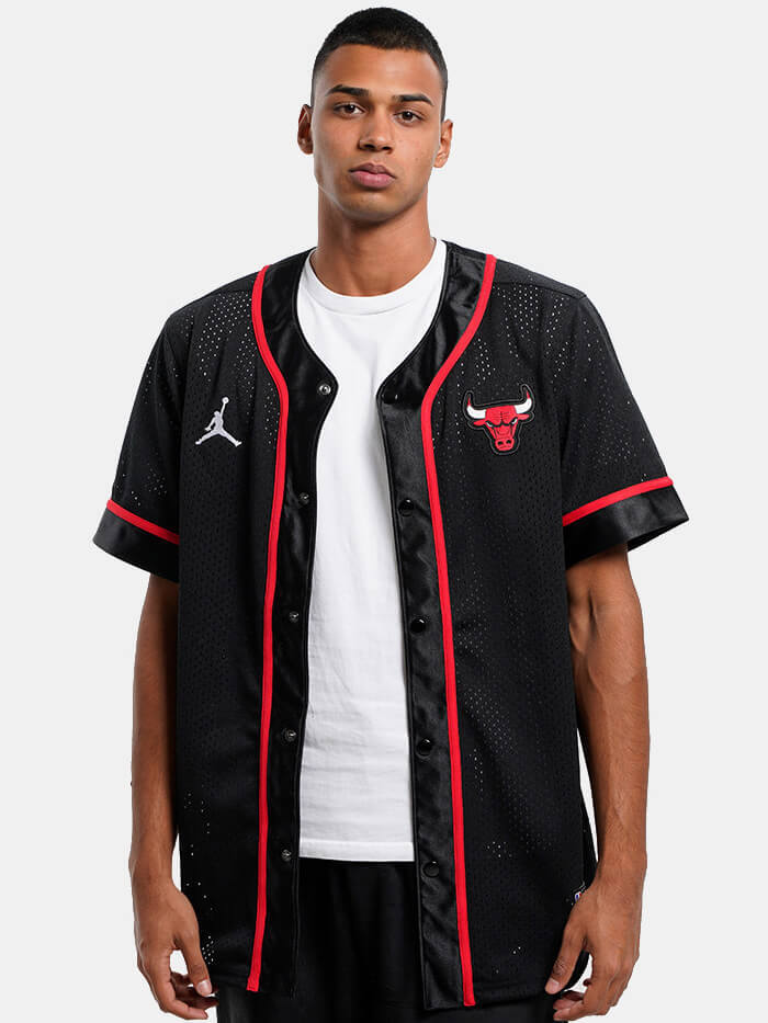 Jordan NBA Chicago Bulls Statement Edition Dri-Fit Men Black