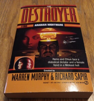 The Destroyer #86 Arabian Nightmare W Murphy & R Sapir 1991 Signet 1st Print PB