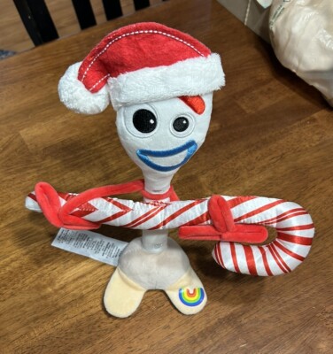 Disney Pixar Forky Toy Story Candy Cane Christmas Plush Decoration