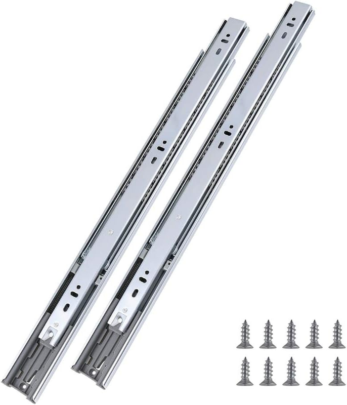6 Pairs  Furniture Hardware Soft/Self Close Slide Mount Drawer Slides G