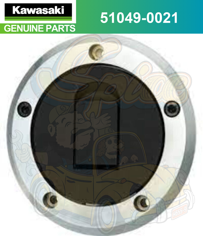 Kawasaki Genuine KX125 K3 Cap Tank Fuel KX KDX Parts 51049