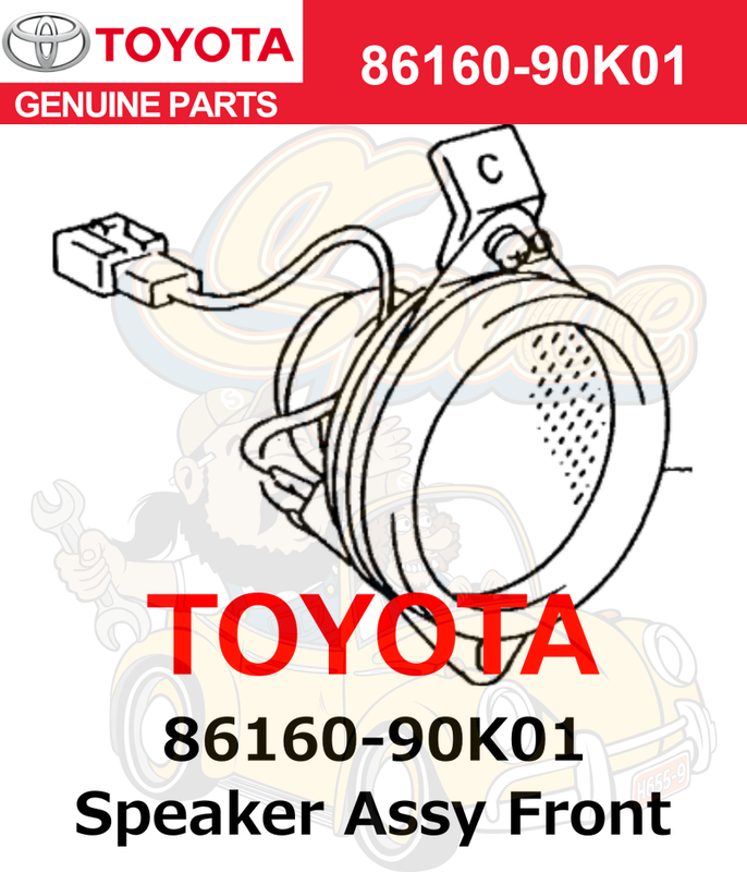 Toyota Genuine 1985-1987 Land Cruiser Speaker Assy Front 86160