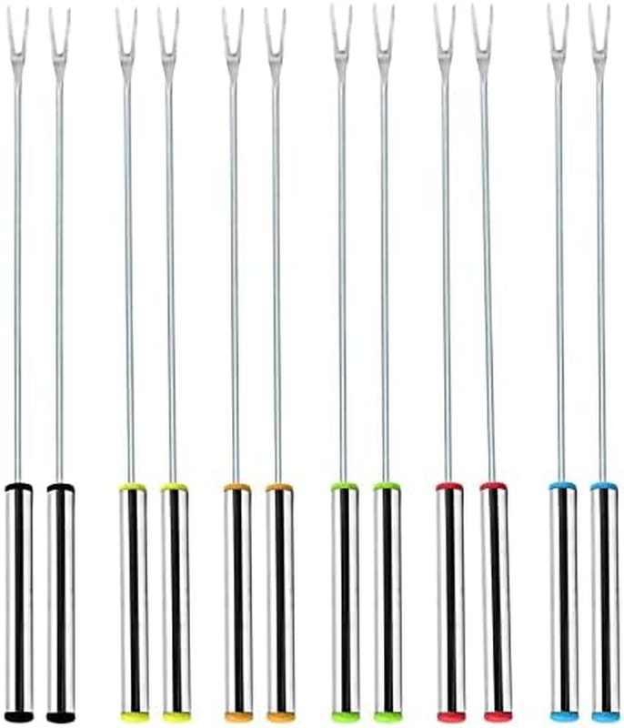 Cheese Sticks Set for Maker Swiss Cheese, Stainless Steel Forks Marshmallow Roas