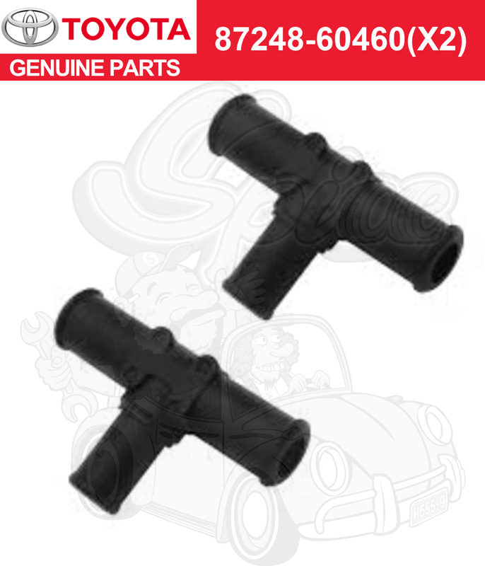 YITIFA商品　50個 Toyota Genuine New Land Cruiser FZJ80 100 Heater Hose Output