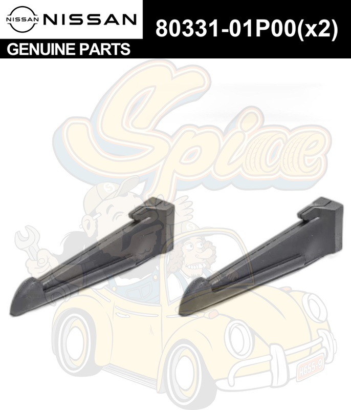 のんページ NISSAN 300ZX Z31 84-89 Genuine Front Door Corner Rubber RH