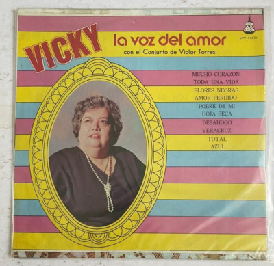 VICKY - LA VOZ DEL AMOR - MEXICAN LP, STILL SEALED, BOLERO
