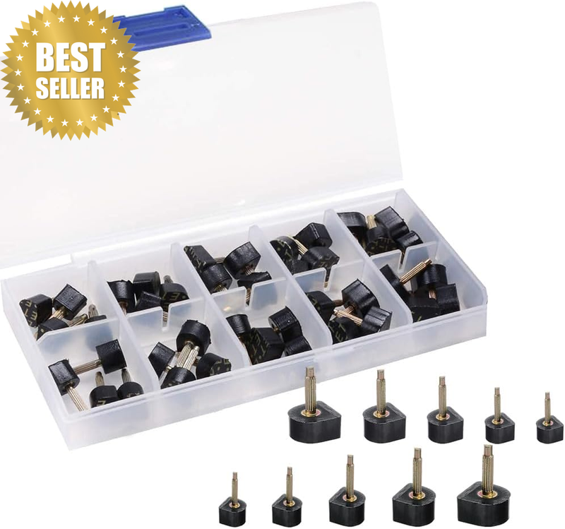 20 Pairs High Heel Shoes Replacement Tips Pin Women'S Shoe Caps