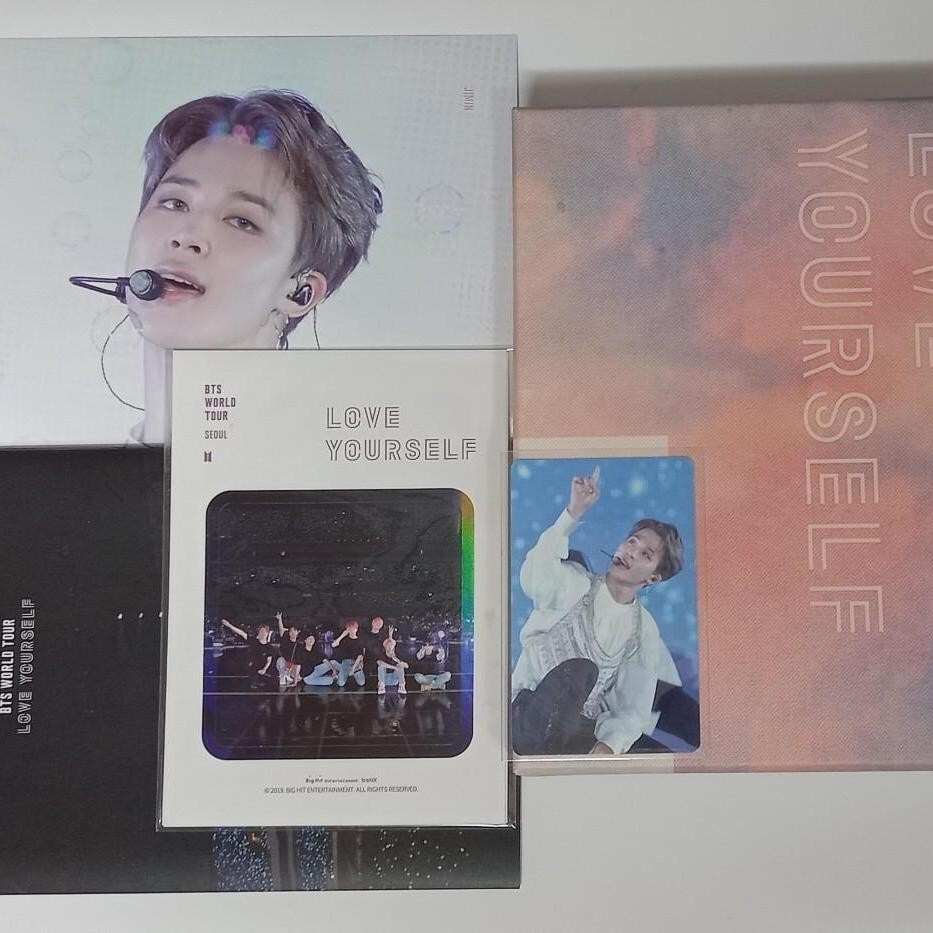 BTS WORLD TOUR LOVE YOURSELF トレカ ジミン bts LOVE YOUR SELF Seoul DVD トレカ ジミン 韓国（BTS - WORLD