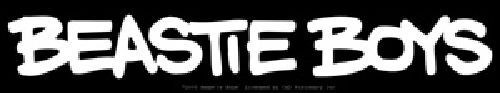 Beastie Boys - Logo Sticker 1.5" x 8"
