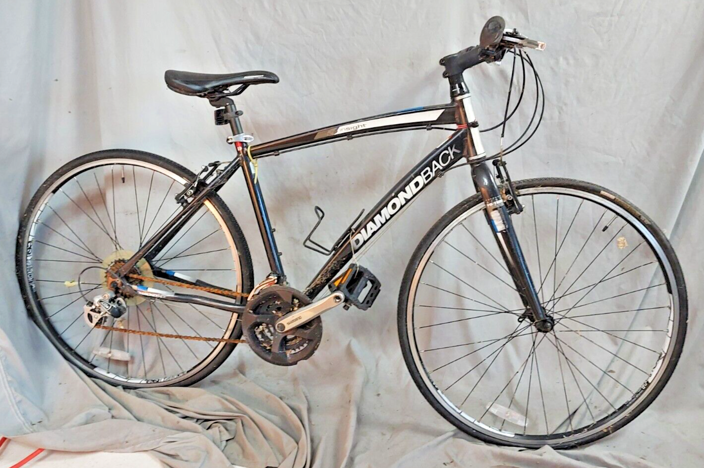 2015 Diamondback Insight City Hybrid Bike 19" Large Shimano Altus Fast USA Ships