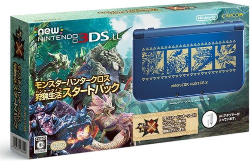 Nintendo 3DS LL Monster Hunter X Hunting Life Start Pack