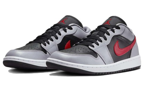 23Y-SB-1-4 RORU Nike Air Jordan 1 Low Cement Fire Red W FZ4183-002 | eBay
