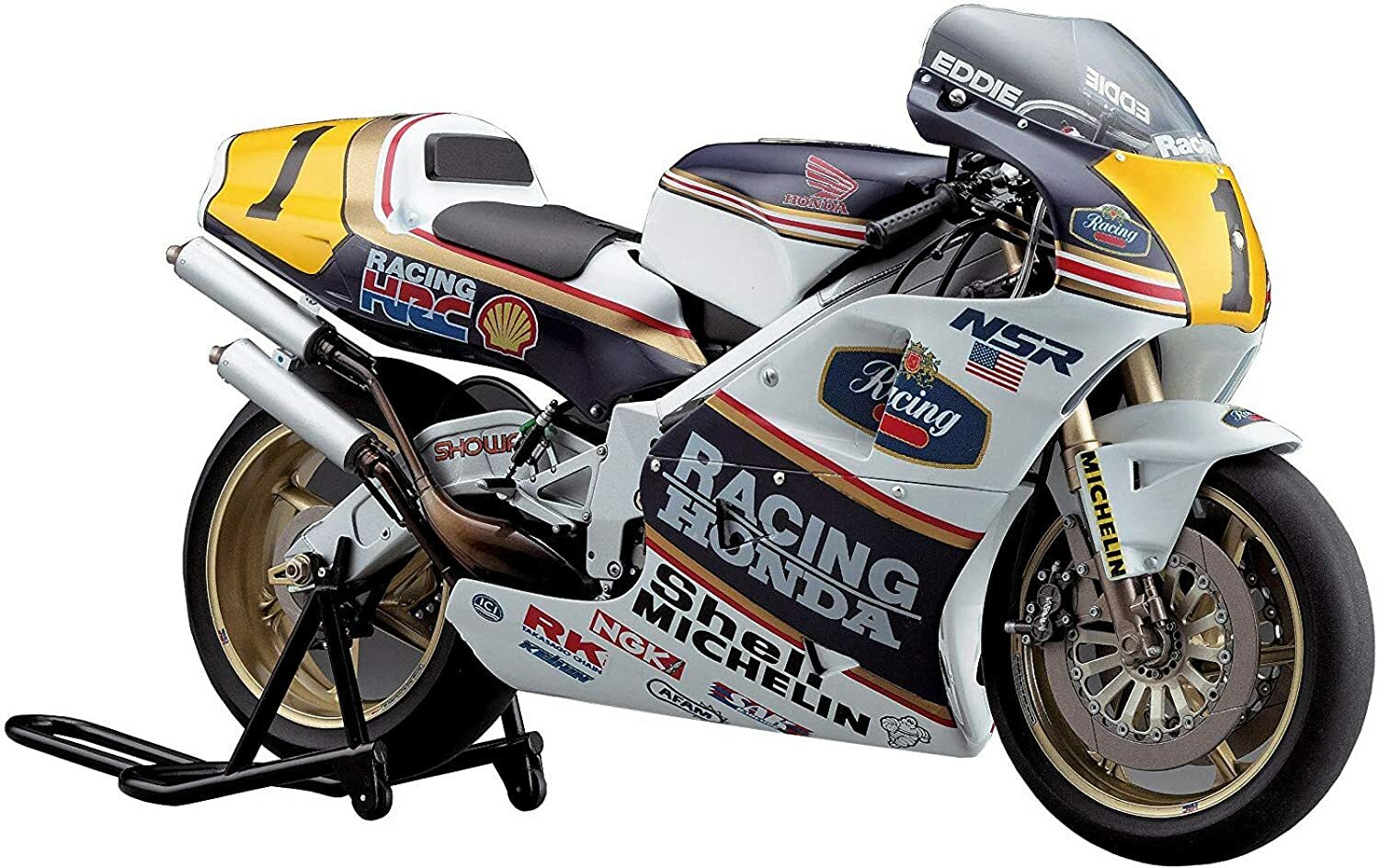 HASEGAWA HONDA NSR500 1989 WGP500 Champion 1/12 Bike Series