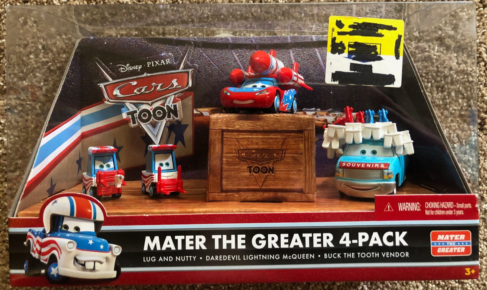 ミニカー Disney Pixar Cars Toon Lug and Nutty MATTEL DISNEY PIXAR CARS TOON LUG AND NUTTY | eBay