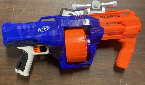 NERF N-strike Elite Surgefire Gun Blaster Rotating Drum
