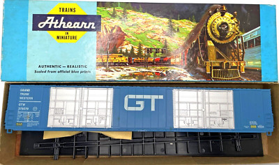 HO ATHEARN 1988 86' HI CUBE 8 DOOR BOXCAR KIT GRAND TRUNK WESTERN GTW 378079