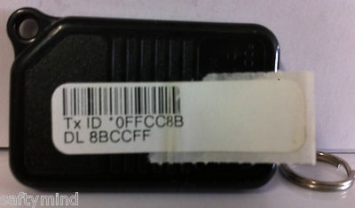 Brand New GE Interlogix 600-1064-95R Micro 4 Button Wireless Remote Keyfob Simon